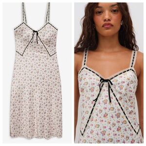 NWT For Love & Lemons Samantha Maxi Slip Dress